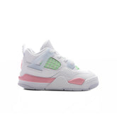 4 Retro 'Valentine's Day' (TD) - White/Medium Soft Pink/Half Blue