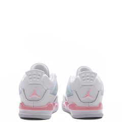 4 Retro 'Valentine's Day' (TD) - White/Medium Soft Pink/Half Blue