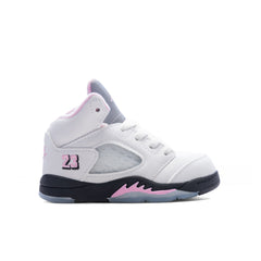 5 Retro OG '35th Anniversary' (TD) - White/Black/Med Soft Pink/White