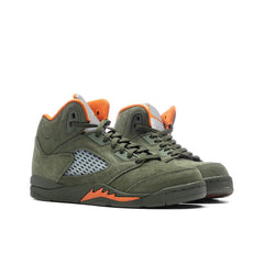 5 Retro 'Olive' (PS) - Army Olive/Solar Orange