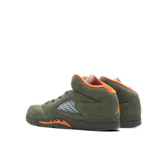 5 Retro 'Olive' (TD) - Army Olive/Solar Orange