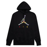 AJ3 Graphic Fleece Hoodie - Black
