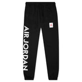 AJ4 Graphic Fleece Pants - Black/University Red