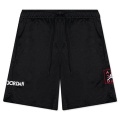 AJ5 Mesh Graphic Shorts - Black