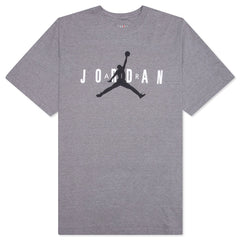 Wordmark T-Shirt - Carbon Heather/White/Black