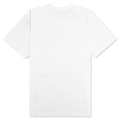Wordmark T-Shirt - White/Black/Gym Red