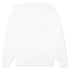 Brand Holiday L/S T-Shirt - White/Chile Red