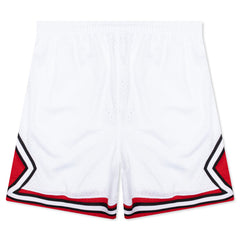 Essential Women's Diamond Short - White/University Red