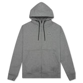 Essential Fleece Full-Zip Hoodie - Carbon Heather