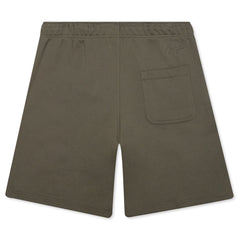 Essential Fleece Shorts - Medium Olive/Black