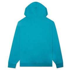 Essential Statement Fleece Hoodie - Cyber Teal