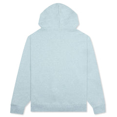 Essential Statement Fleece Hoodie - Ocean Cube
