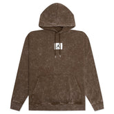 Essential Washed Fleece Hoodie - Light Olive