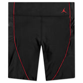 Essential Women's Bike Shorts - Black/University Red