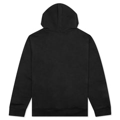 Essential Fleece Full-Zip Hoodie - Black
