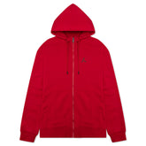 Essential Fleece Full-Zip Hoodie - Gym Red