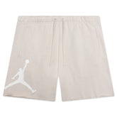 Fleece Short - Light Orewood Brown/White