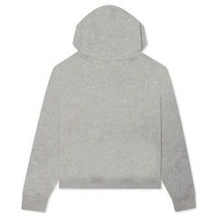 Essential Women's Fleece Hoodie - Dark Grey Heather