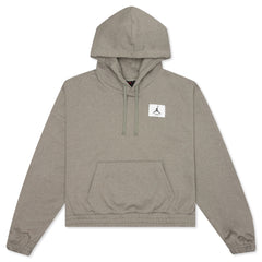 Essential Women's Fleece Hoodie - Light Army/Heather/Saturn Gold