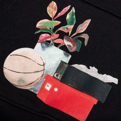 Flight Artist Series by Jacob Rochester Hoodie - Black/Sail/University Red