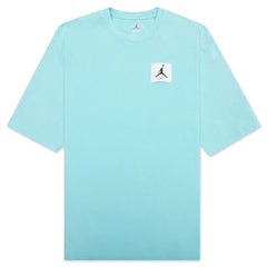 Flight Oversized S/S Tee - Bleached Aqua