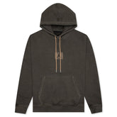 Flight Heritage Washed Fleece Pullover Hoodie - Black