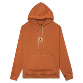 Flight Heritage Washed Fleece Pullover Hoodie - Dark Russet