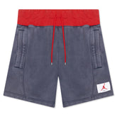 Flight Women's Fleece Shorts - Midnight Navy/University Red
