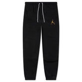 Jumpman Fleece Jogger Pant - Black/Metallic Gold