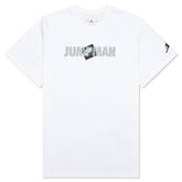 Jumpman Classics S/S T-Shirt - White/Black