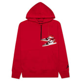 Jumpman Holiday Pullover Hoodie - Gym Red