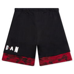 Legacy AJ6 Graphic Fleece Shorts - Black/Gym Red