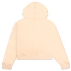 Women's Fleece Hoodie - White Onyx