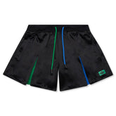 x Aleali May Women's Pleated Short - Black/Game Royal