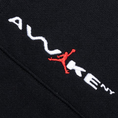 x Awake NY Full-Zip Fleece Hoodie - Black/University Red