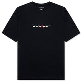 x Awake NY Tee - Black/White/University Red