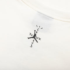 Women's x Travis Scott Baby Tee - Sail/Black