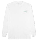 x Union L/S Tee - White/Grey Haze