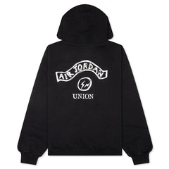 x Union x Fragment Full Zip Hoodie - Black/Sail