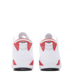 6 Retro 'Red Oreo' (PS) - White/University Red/Black