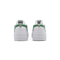 Blazer Low x Sacai 'Medium Grey Classic Green