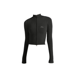 Skims Ribbed Seamless Jacket 'Obsidian / Armor