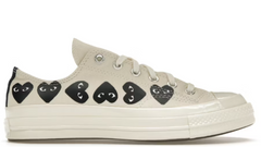 Chuck Taylor All Star 70 Ox Comme des Garcons PLAY Multi-Heart Milk