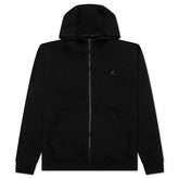 Sport Hoop Fleece Zip Up Jacket - Black/Dark Shadow