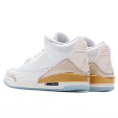 Women's 3 Retro 'Champagne and Oysters' - Sail/Team Gold/Pale Ivory