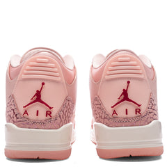 Women's 3 Retro 'Treat Yourself' - Washed Coral/Gym Red/Sail
