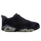 Women's 6 Retro Low 'Blackout' - Triple Black
