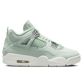 Women's 4 Retro 'Abundance'- Seafoam/Sail/Metallic Silver