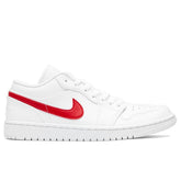 Women's 1 Low - White/University Red