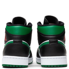 1 Mid - Black/Pine Green/White/Gym Red